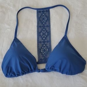 MIX AND MATCH! Blue bikini top